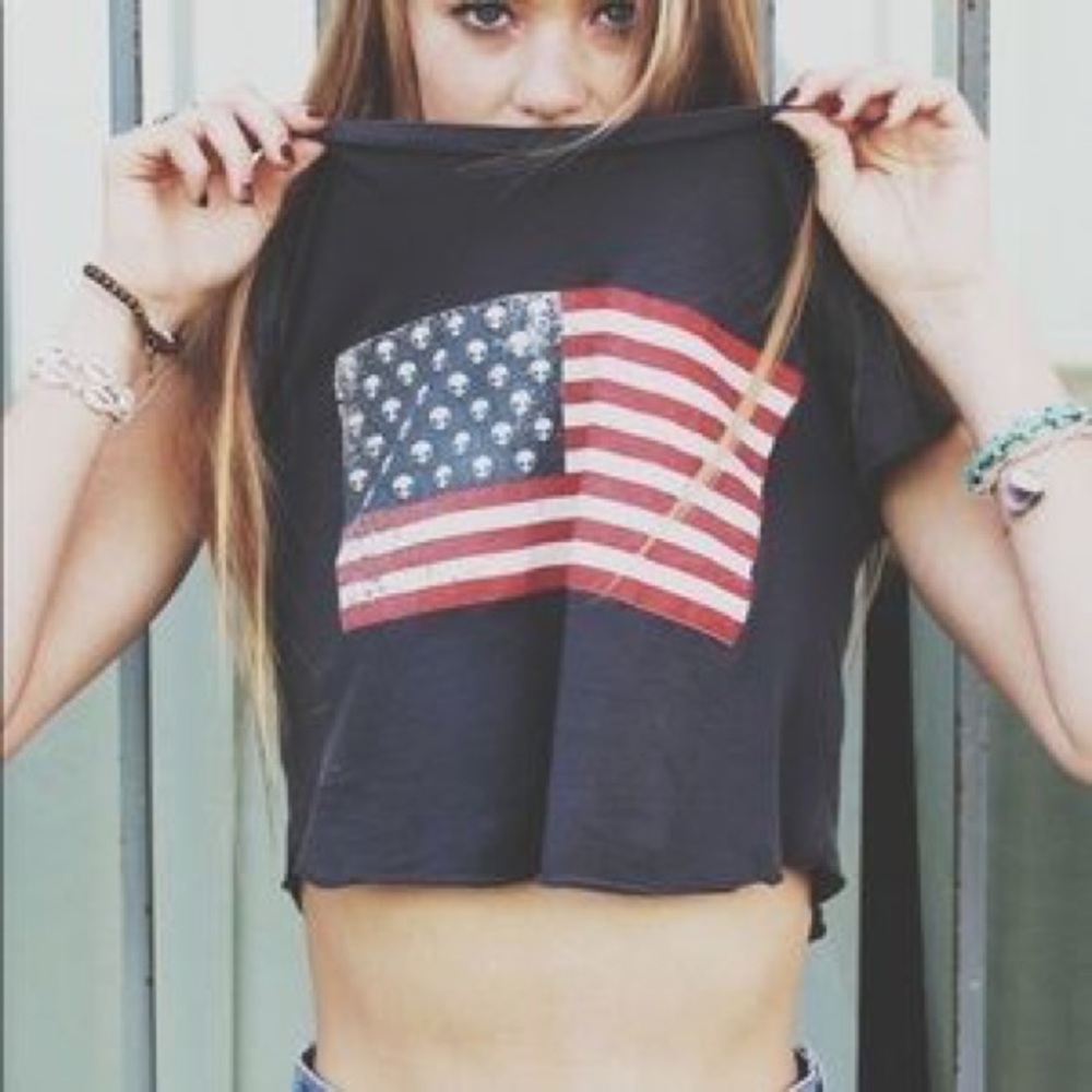 Cropped Brandy Melville top